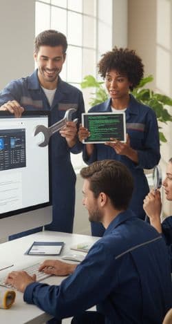 Website Updates & Maintenance Background