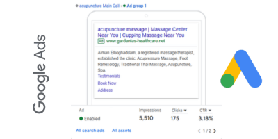 High-Performing Ad for Acupuncture & Massage Services